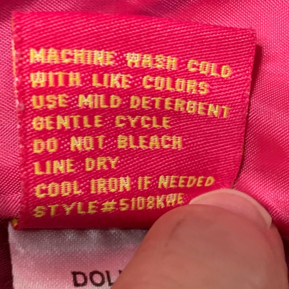 Cute dollhouse jacket, black, white, red, nice shape - Picture 5 of 8